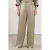 NUKUS wide leg regular waist broek goud