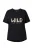 Ulla Popken Shirt  zwart / wit