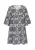 Usha Jurk  zwart / wit