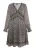 Dreimaster Jurk Dames zwart/beige