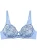 TRIUMPH BH ‘ Wild Iris Florale ‘  lichtblauw