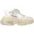 Balenciaga Triple S sneakers met transparante zool in wit polyester