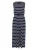 Threadbare Zomerjurk ‘Hopper’  navy / wit