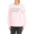 Dames sweatshirt met lange mouwen en ronde hals 9024210