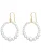 Valero Pearls Oorbellen  wit