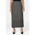 Moschino Long Grey Skirt