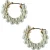 OTAZU Estate Mini Pearl Hoops Cream