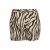 GREAT LOOKS crinkle short met zebraprint