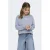 KIDS ONLY GIRL sweater met backprint lichtblauw