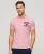 Superdry Mannen Superstate Poloshirt Roze