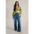 White Stuff Imogen Top Yellow Print