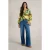 White Stuff Imogen Top Yellow Print