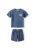 MINOTI Set  navy / wit