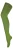 Dames 80 denier ondoorzichtige effen gekleurde panty’s – Khaki Green