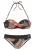 LASCANA Bikini  beige / oranje / zwart / wit