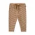 Wheat katoenen gestreepte babybroek – bruin/beige