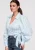 Ombre Blouse  lichtblauw