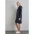 Street One Dames Sweatjurk met volant in Blauw