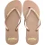 Beachyfeet Teenslipper dames – chocolate