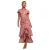 Wikkeljurk Goddiva Floral Midaxi