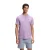 Boss Oversized T-shirt voor heren met Tchup-logo (Paars)