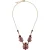OTAZU Lalique Necklace Pink Pink