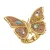 Kurt Geiger ring Butterfly met strass goudkleurig