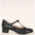 Mary Jane T-Strap pumps in zwart