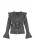 Faina Vest Dames donkergrijs gem