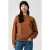 QS sweater met backprint – bruin