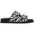 Steve Madden Dames/Dames Agent Zebraprint Sliders (Wit, Zwart)