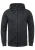 INDICODE JEANS Sweatvest ‘Chillingworth’  antraciet