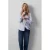 Caroll blouse lichtblauw