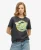 Superdry Vrouwen Rock Band-T-shirt met Relaxte Pasvorm Donkergrijs