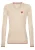 Felix Hardy Trui  beige / knalrood