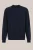 WE Fashion – Heren regular fit trui – Regular fit – Donkerblauw – Katoen –