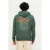 TRENDYOL MAN Heren Groen Effen Lang Oversized Sweatshirts