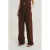 Linnen en viscose brede broek dames Greenpoint