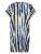YOEK Jurk  beige / blauw