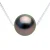 Ketting Echte Cultuur Tahiti Parel Rond 9-10 mm