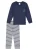 SCHIESSER Nachtkledij ‘Nightwear 1’  donkerblauw / wit
