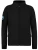normani Functionele fleece jas ‘Tathlina’  zwart gemêleerd