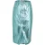 AmyLynn Metallic kunstleren kokerrok voor dames (Blauw)