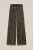 WE Fashion – Meisjes plisse broek met glittergaren – Goud –