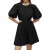 AllSaints Colette Dress Black