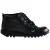 Kickers Mid Quilt Dames Zwart