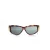 Gianni Versace Tortoise Shell Rechthoekige Zonnebril.