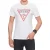 Guess Heren Driehoekig Slank T-Shirt (Wit)