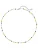 Hey Happiness Ketting ‘Vivid Glow’  goudgeel / pastelgroen / zwart / zilver