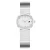 Tommy Hilfiger  zilverkleurige dames horloge met zilverkleurige wijzerplaat